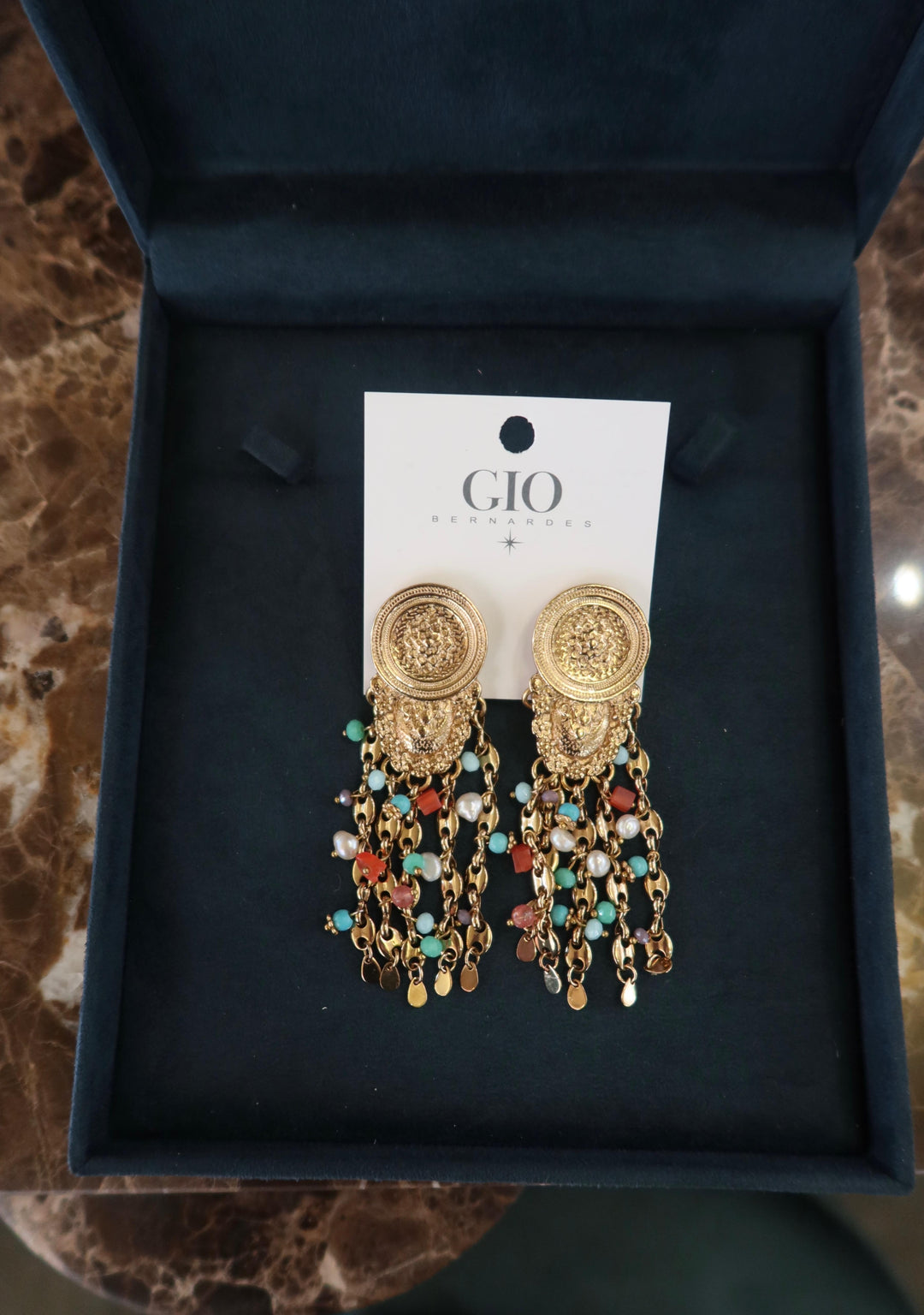 COLORFUL PENDANT EARRINGS