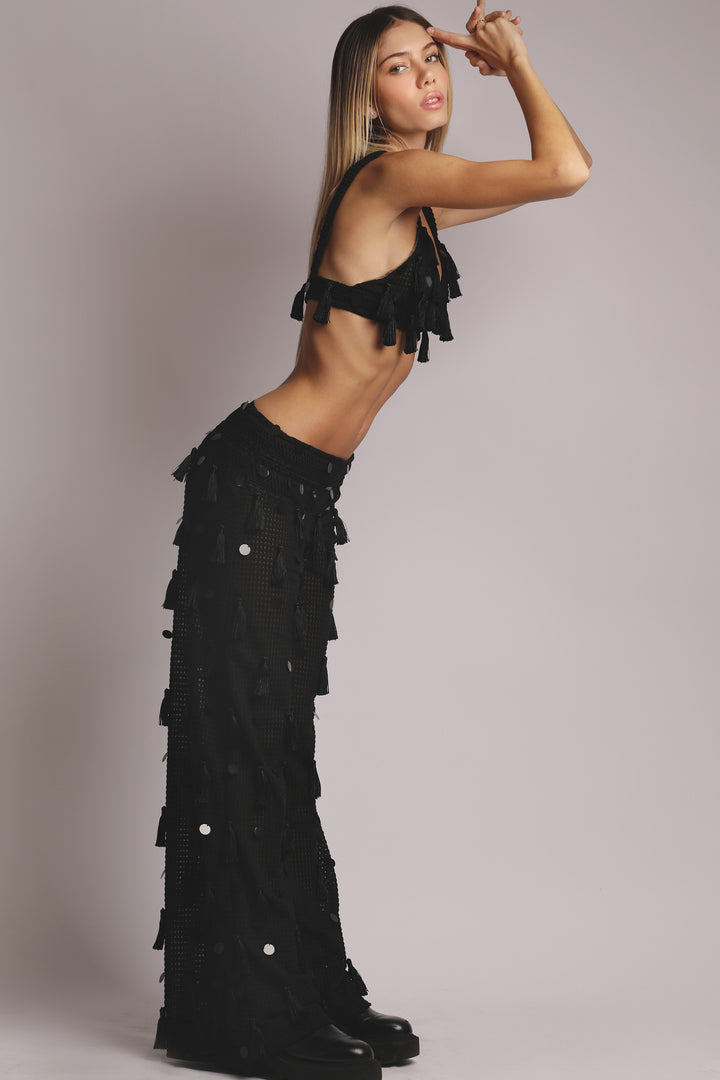 Pantaloni Shibuya neri