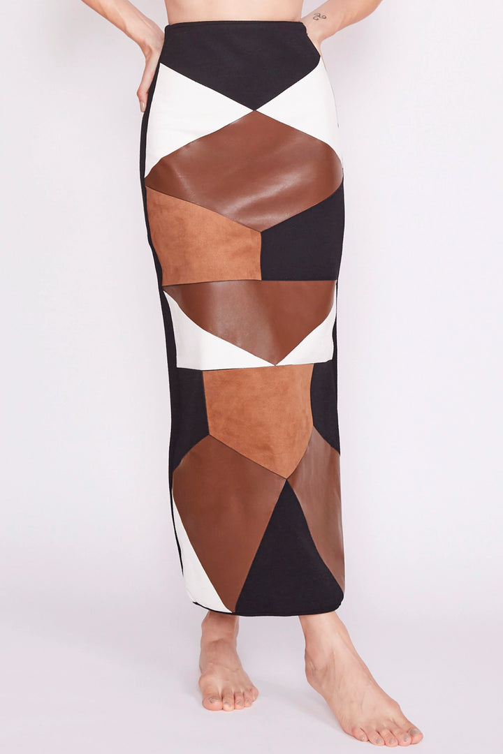 Antonella Patchwork Skirt