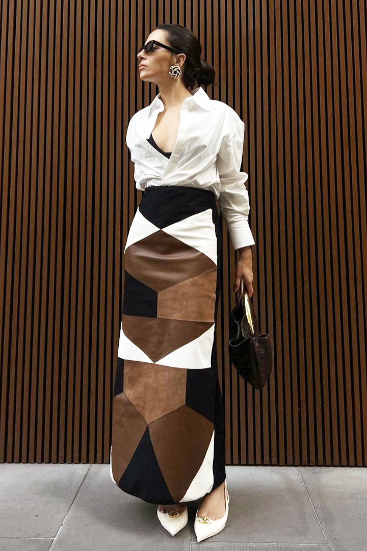 Antonella Patchwork Skirt