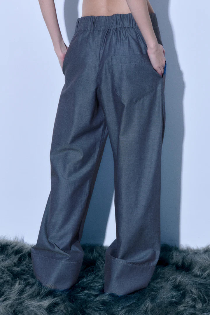 Anna Trousers in Blue Jeans