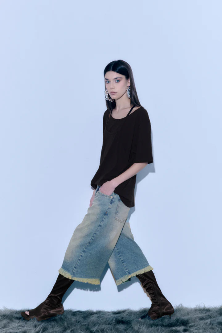 Bermuda 01 – Pantaloncini di jeans oversize