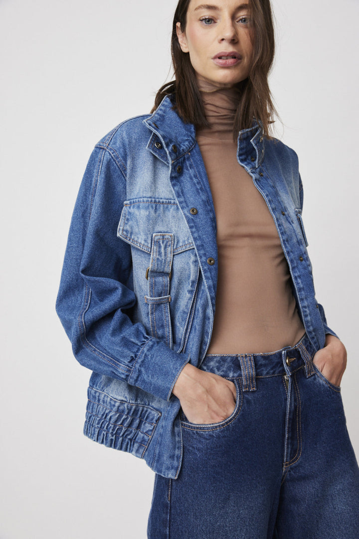 Leonore Tulle Blouse