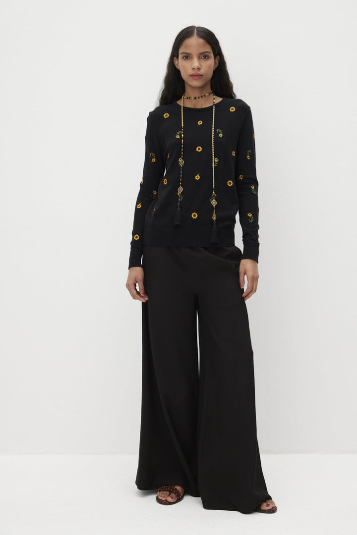 Eternity Wide Leg Pants Black