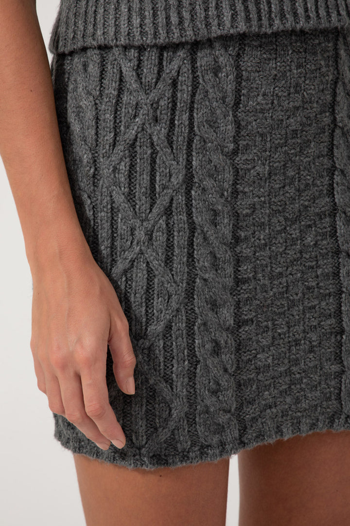 Isa Knit Mini Skirt