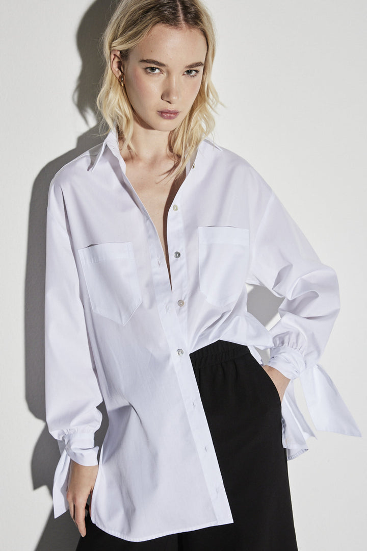 Renata Oversized White Shirt