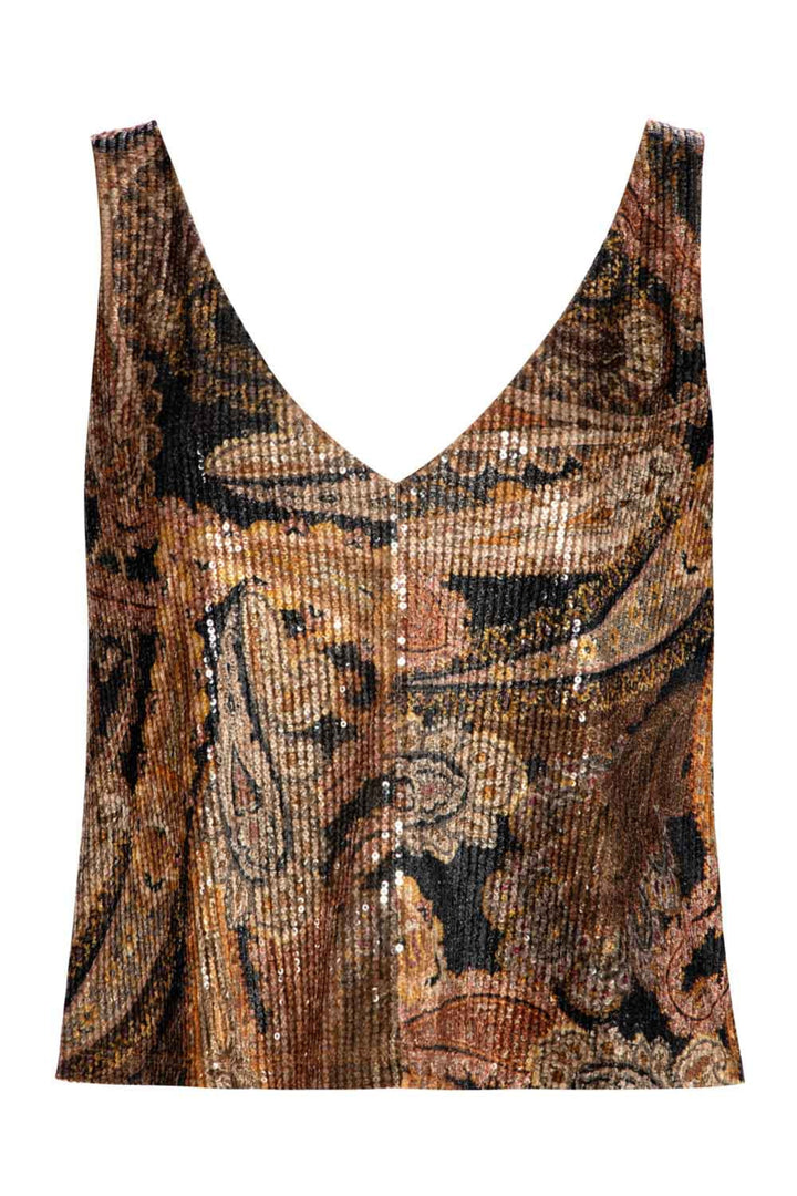 Bedouins Sequin Tank Top