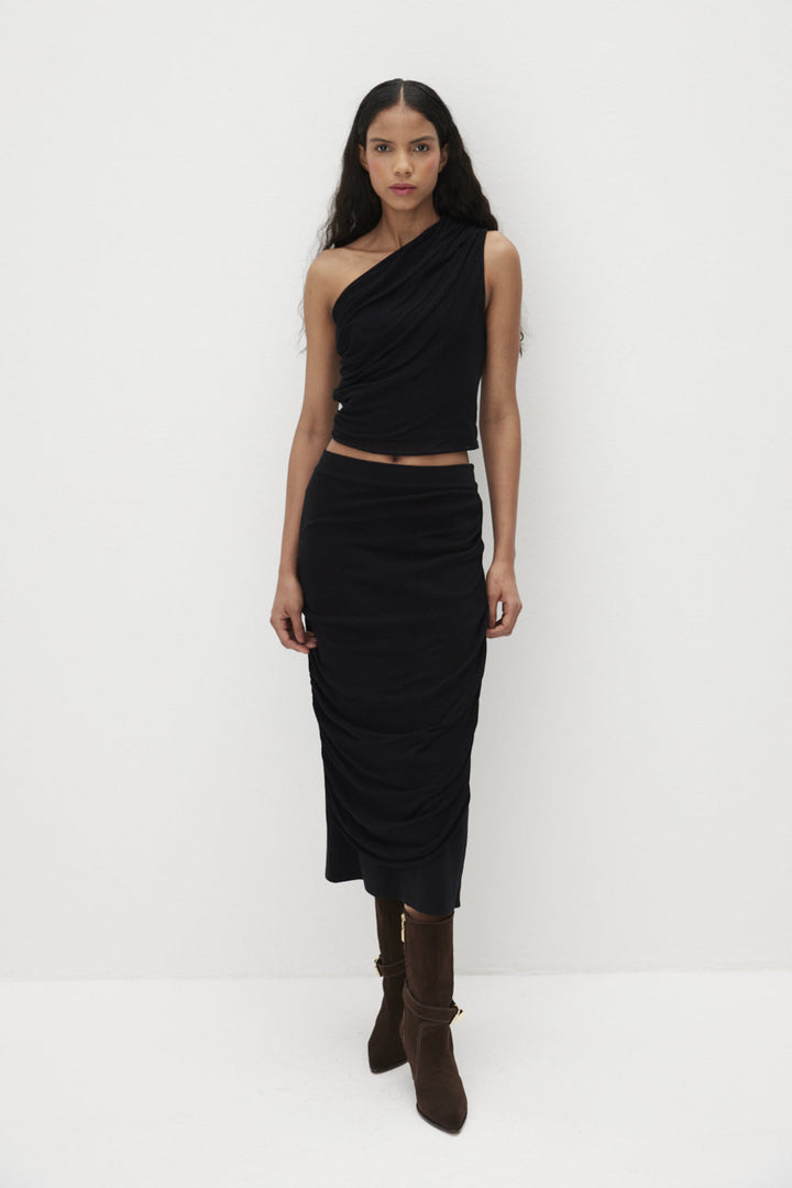 Celina One-Shoulder Knit Top