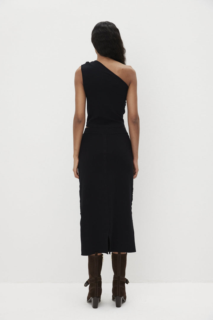 Celina One-Shoulder Knit Top