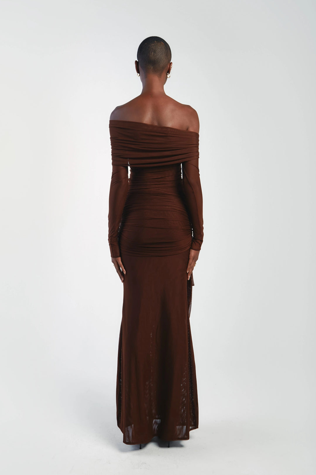 Gonna lunga Anne  Brown Cioccolato