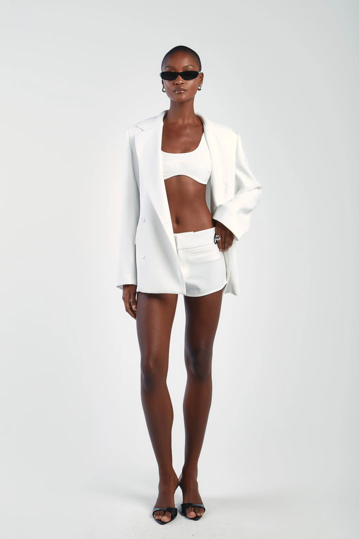 Top Leon Bianco sporco