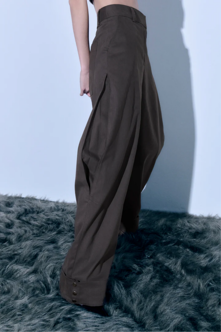 Pantaloni sartoriali Koi - grigio fumo