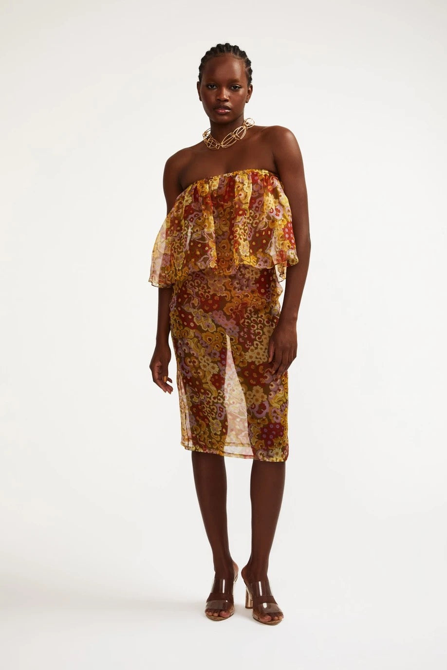 Mini Floral Organza Set