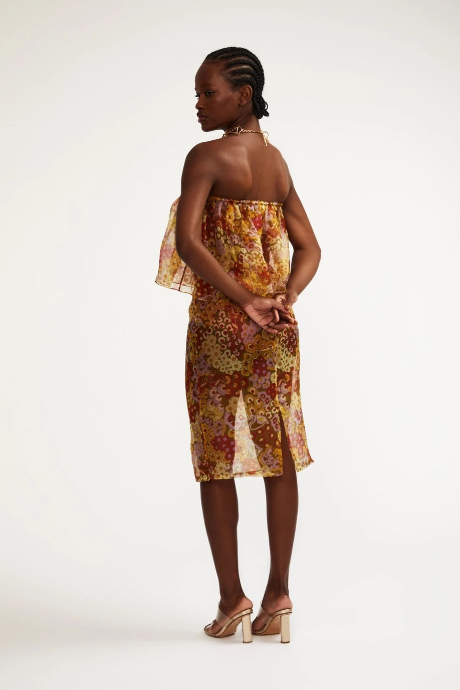 Mini Floral Organza Set