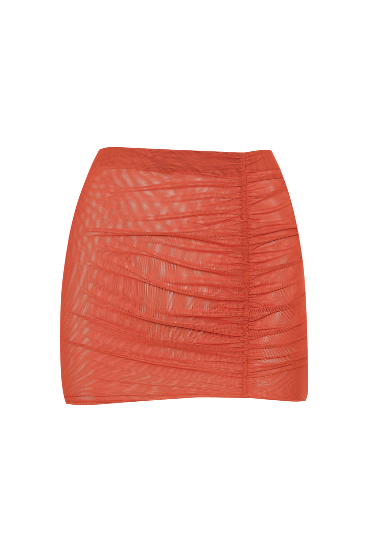 Minigonna Lynn Pompelmo