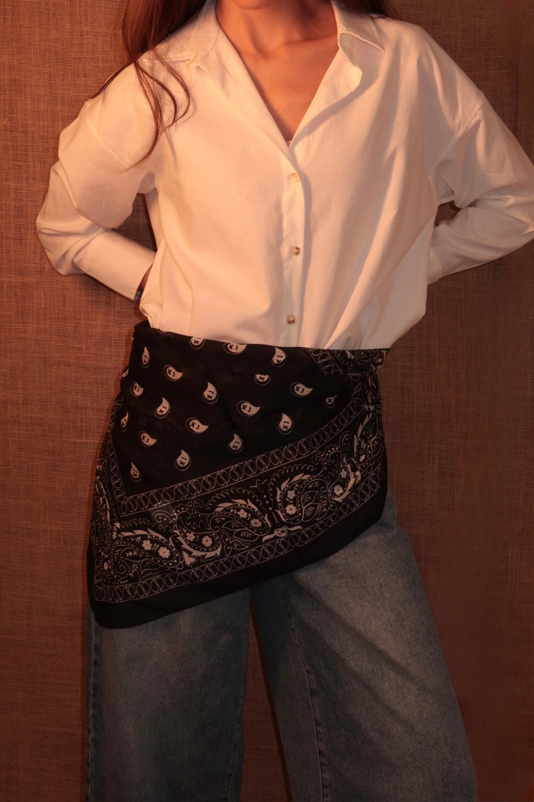 Knot Foulard Blue