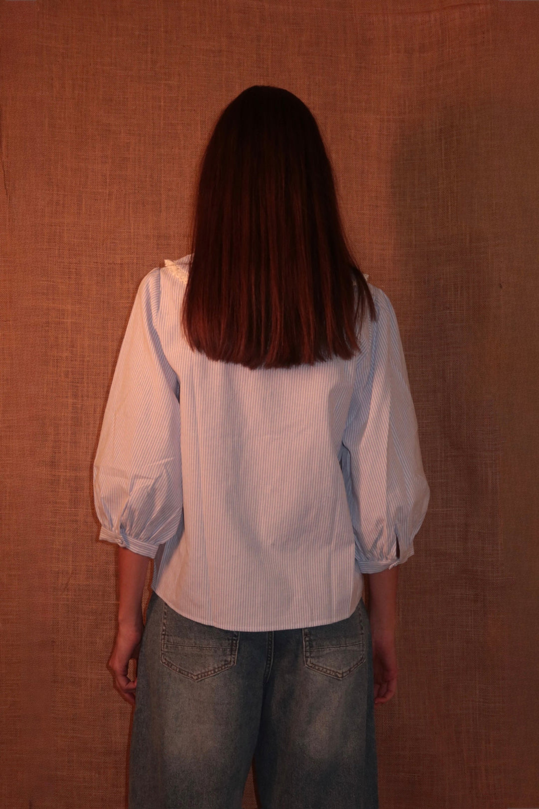 Dora Blouse - Soft Blue