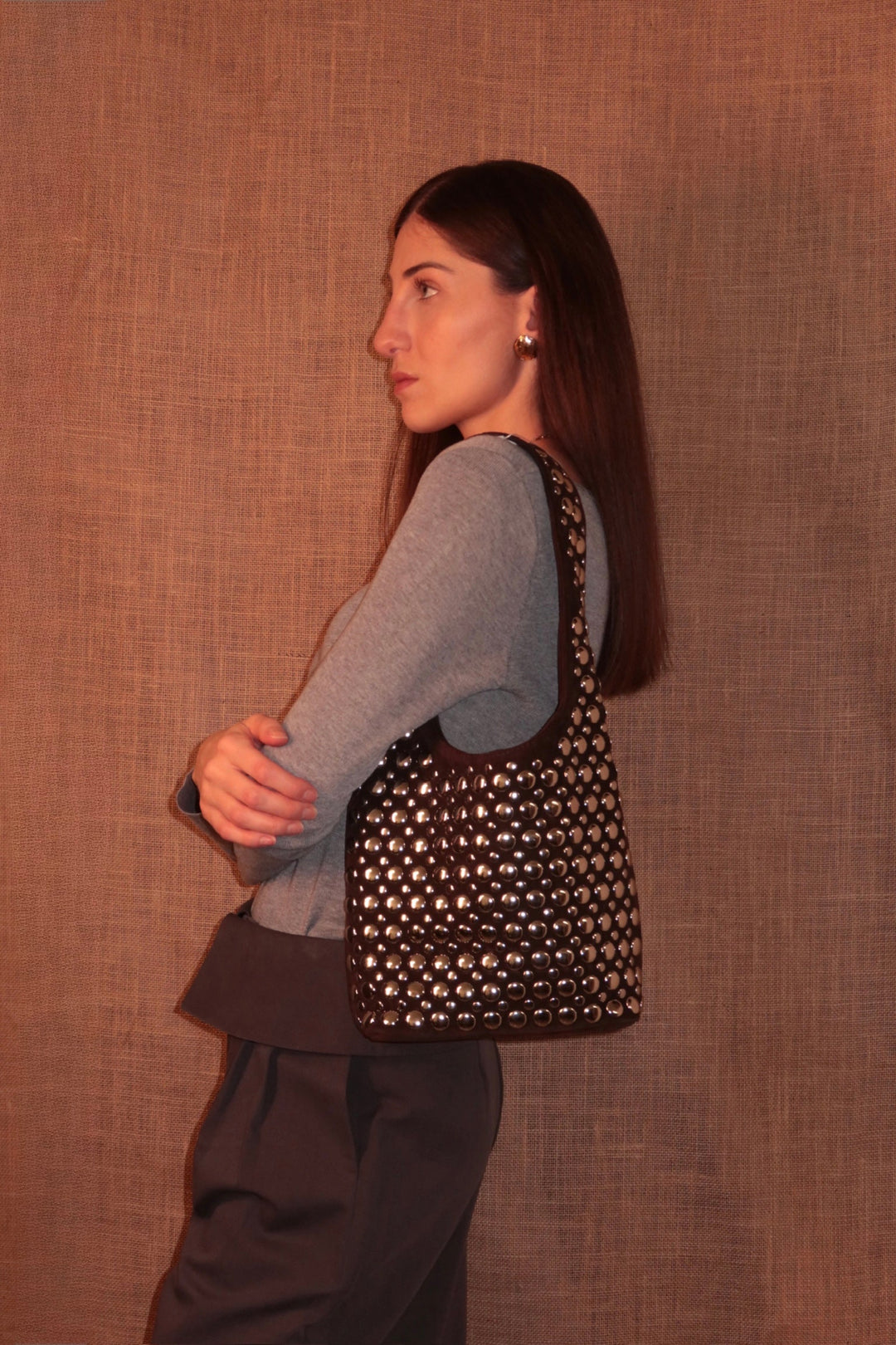 Icon Shoulder Bag Coffee