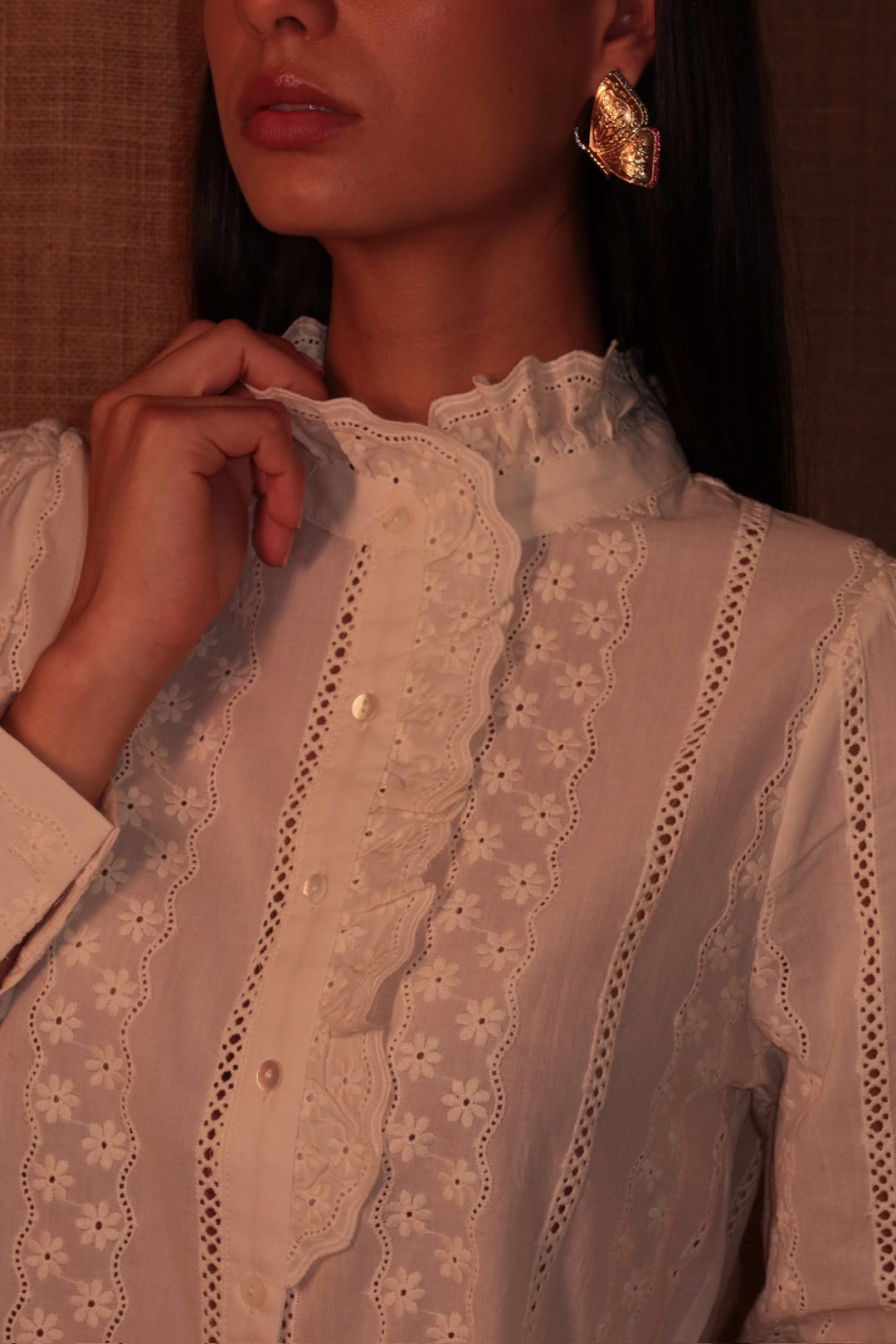 Clara Lace Blouse
