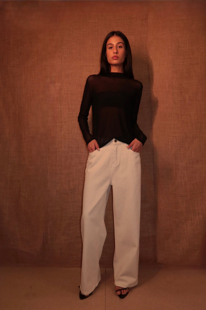 Dora Beige Jeans