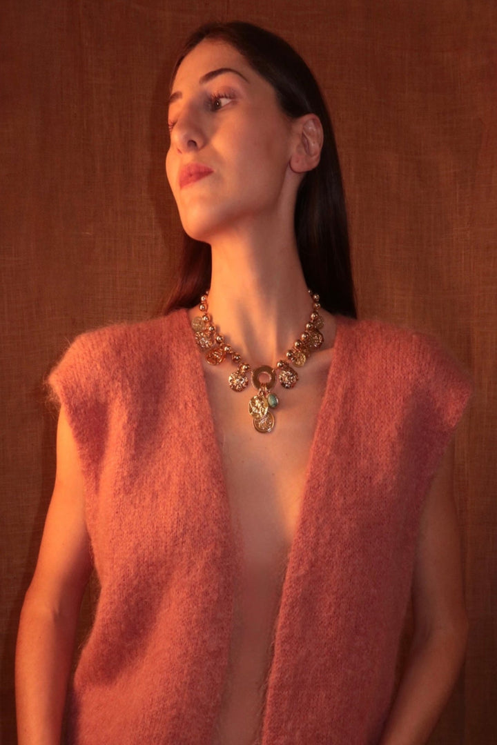 Golden Coin Necklace