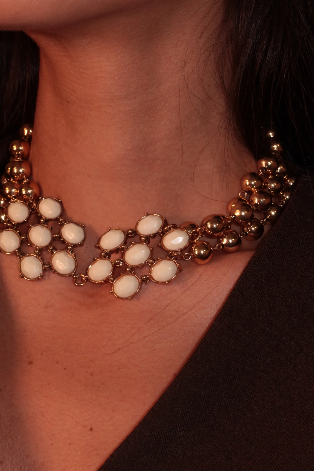 White Elegance Choker