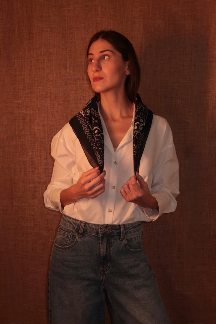 Knot Foulard Black