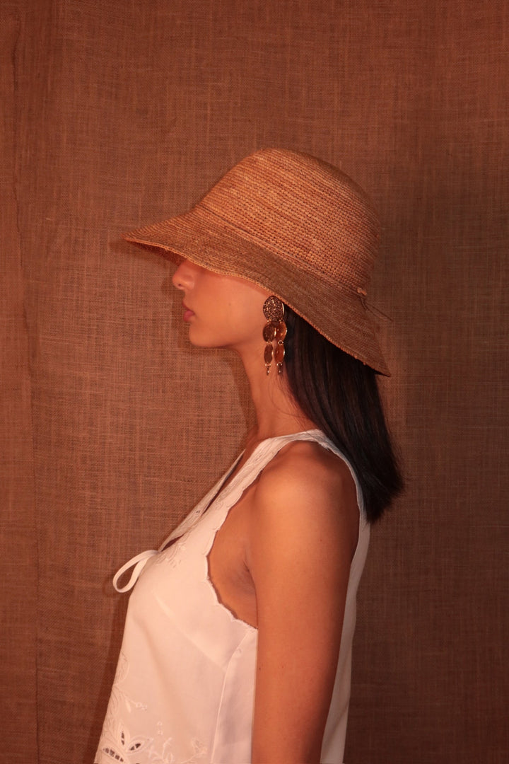 Dune Raffia Hat Beige