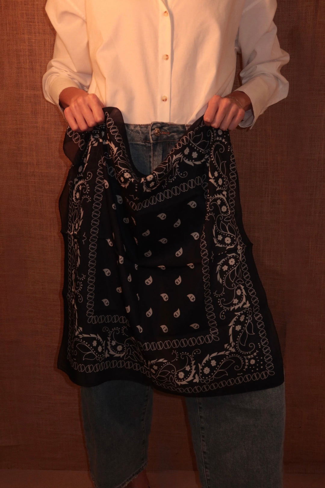 Knot Foulard Black
