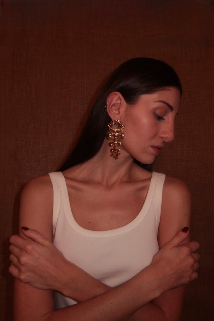 Spine Earrings