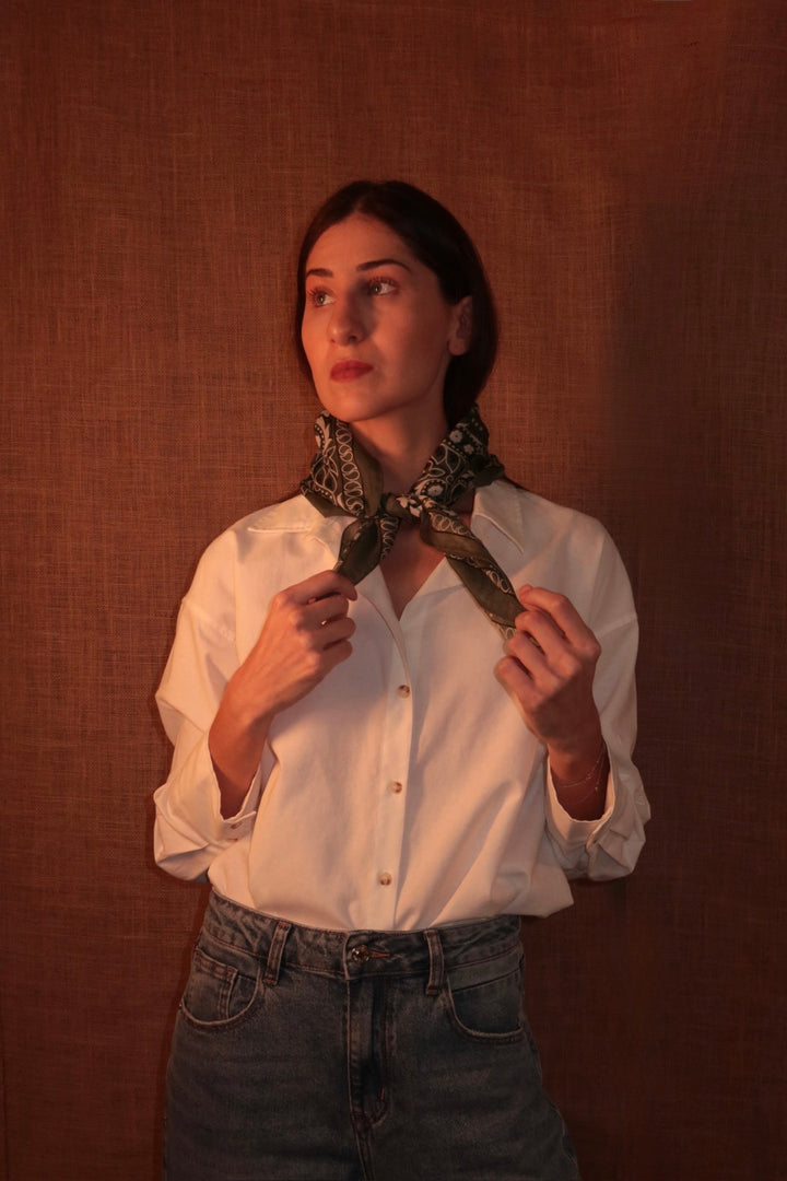 Knot Foulard Green