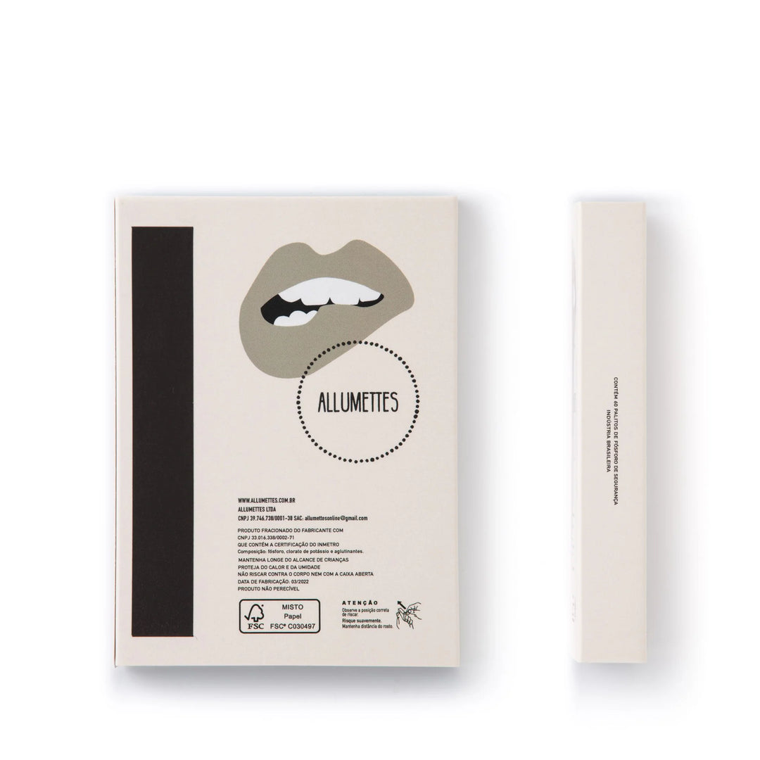 Kiss Luck Safety Matches Matte Box