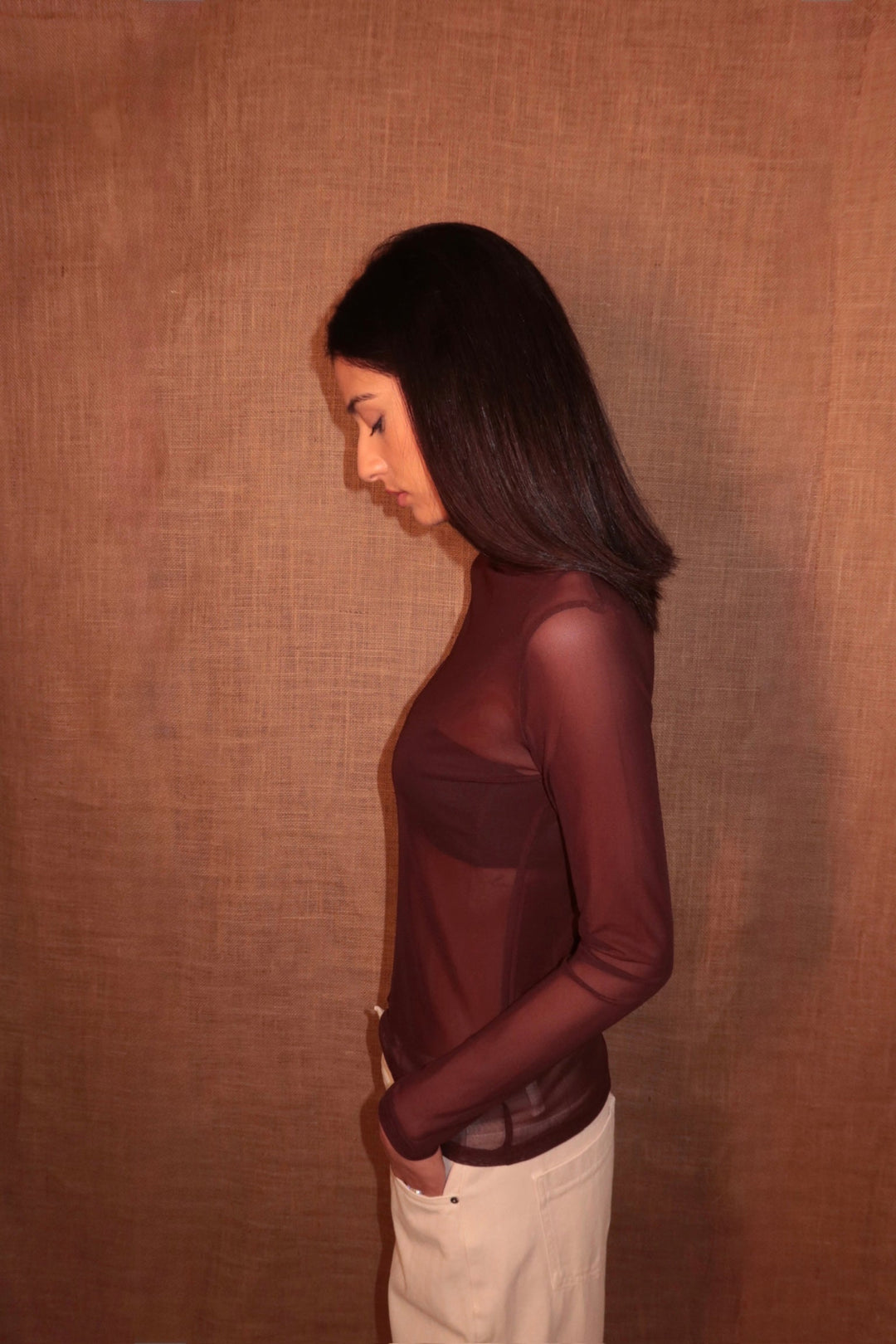 Rony Top Brown