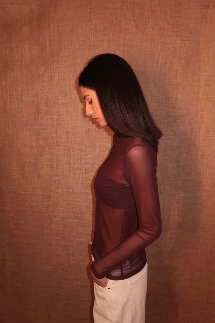 Rony Top Brown