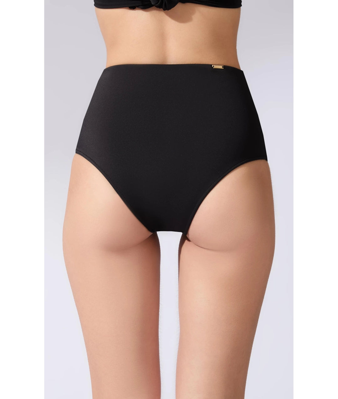 Black High Waist Double Comfort Bikini