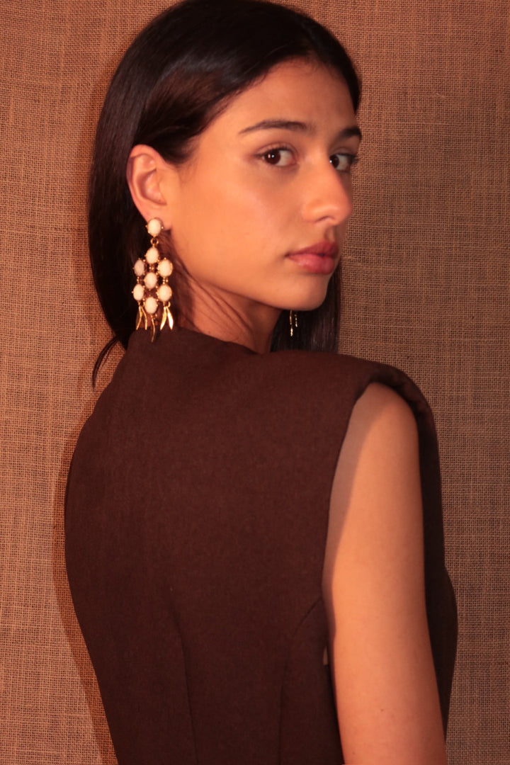 White Elegance Earrings