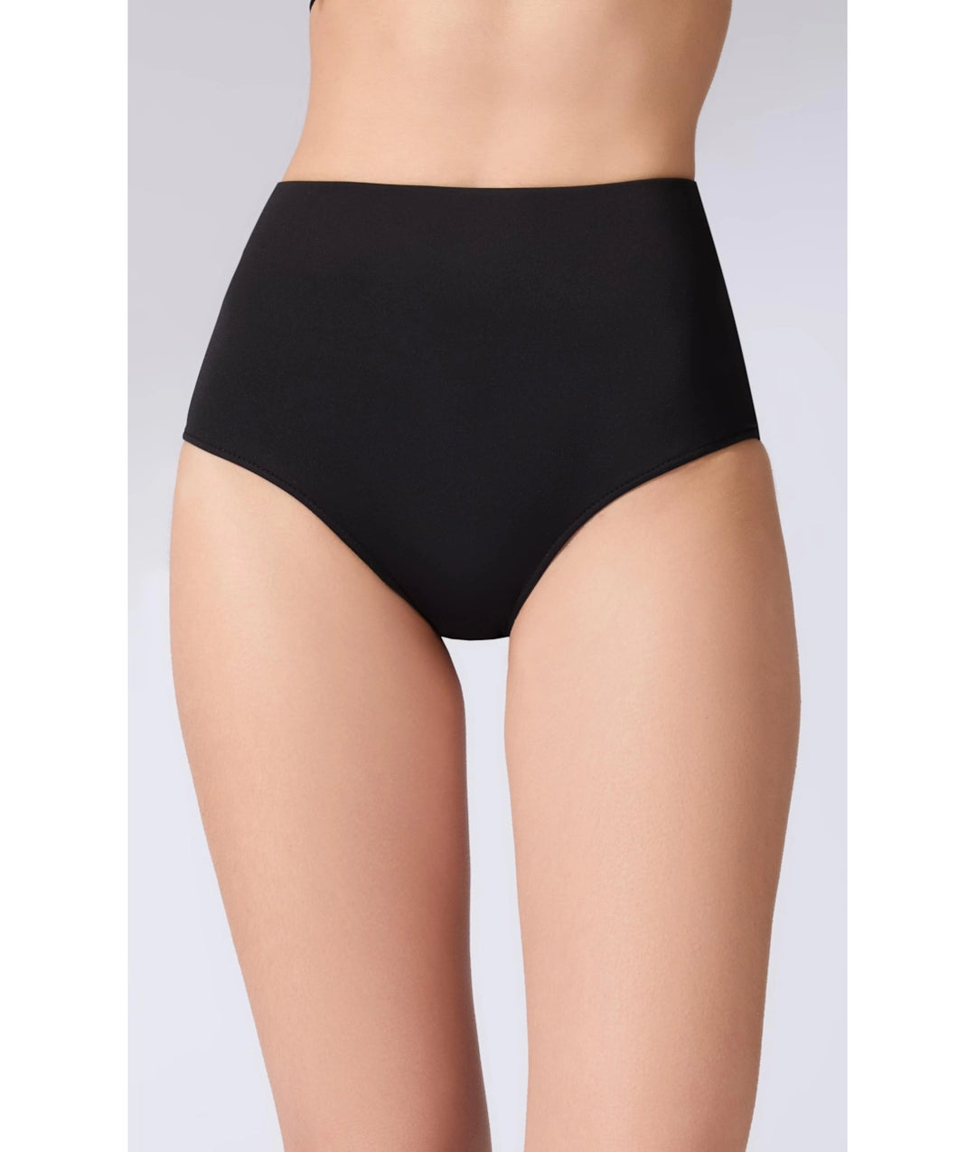 Black High Waist Double Comfort Bikini