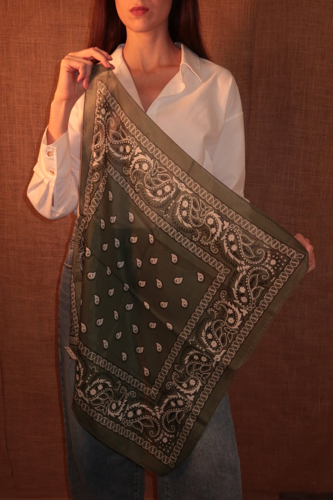 Knot Foulard Green