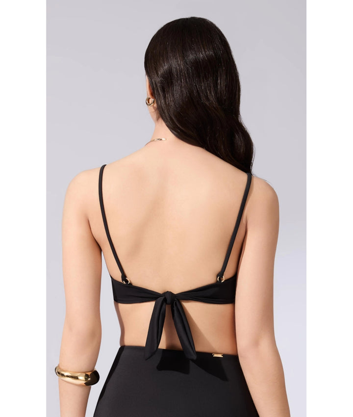 Black High Waist Double Comfort Bikini