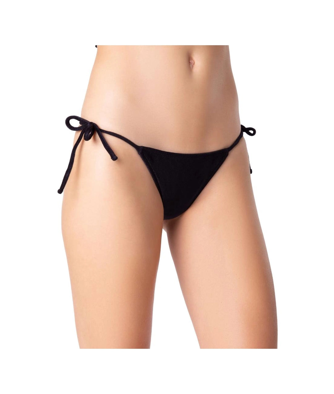 Bikini nero a fascia