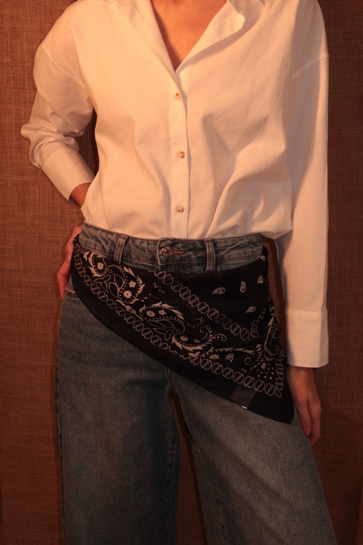 Knot Foulard Black
