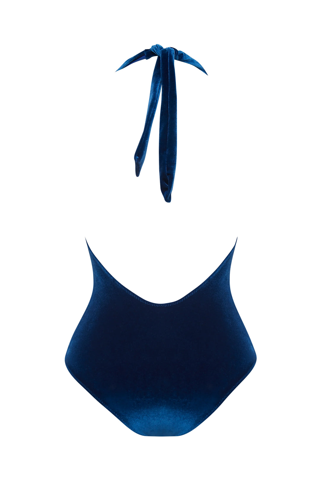 Cool Blue Velvet Swimsuit