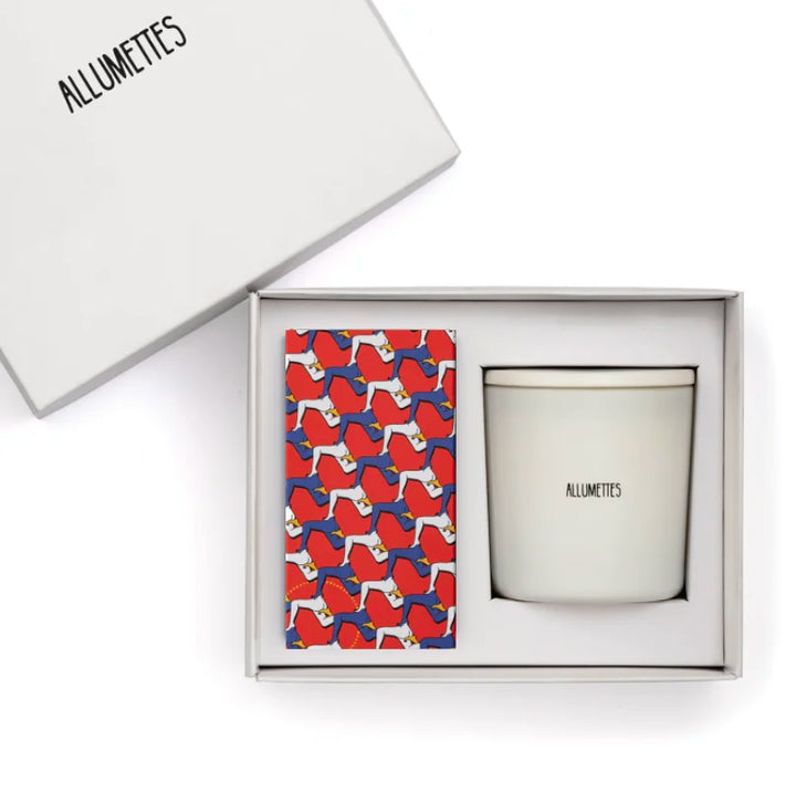 Kit - Kickass Matchbox by Gisela Pecego + Allumettes White Candle