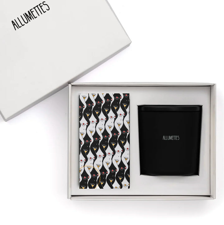 Kit - Party Matchbox by Gisela Pecego + Allumettes Black Candle