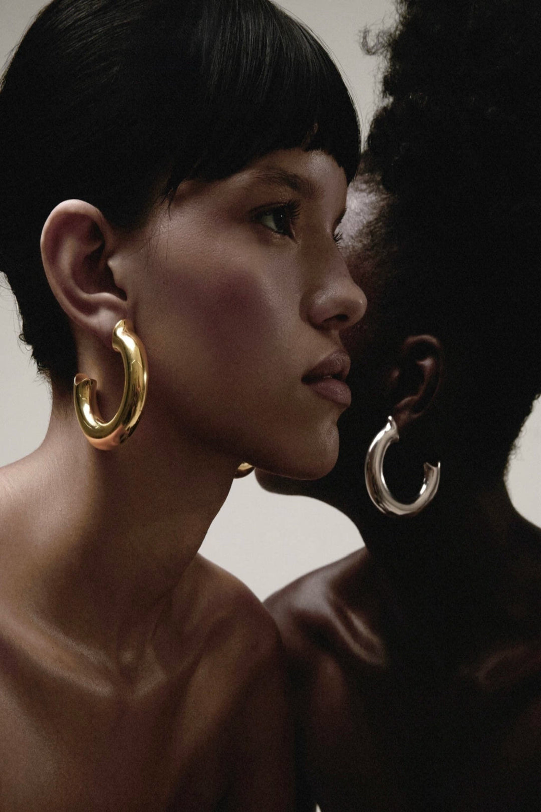 Hoopy Earrings in Gold