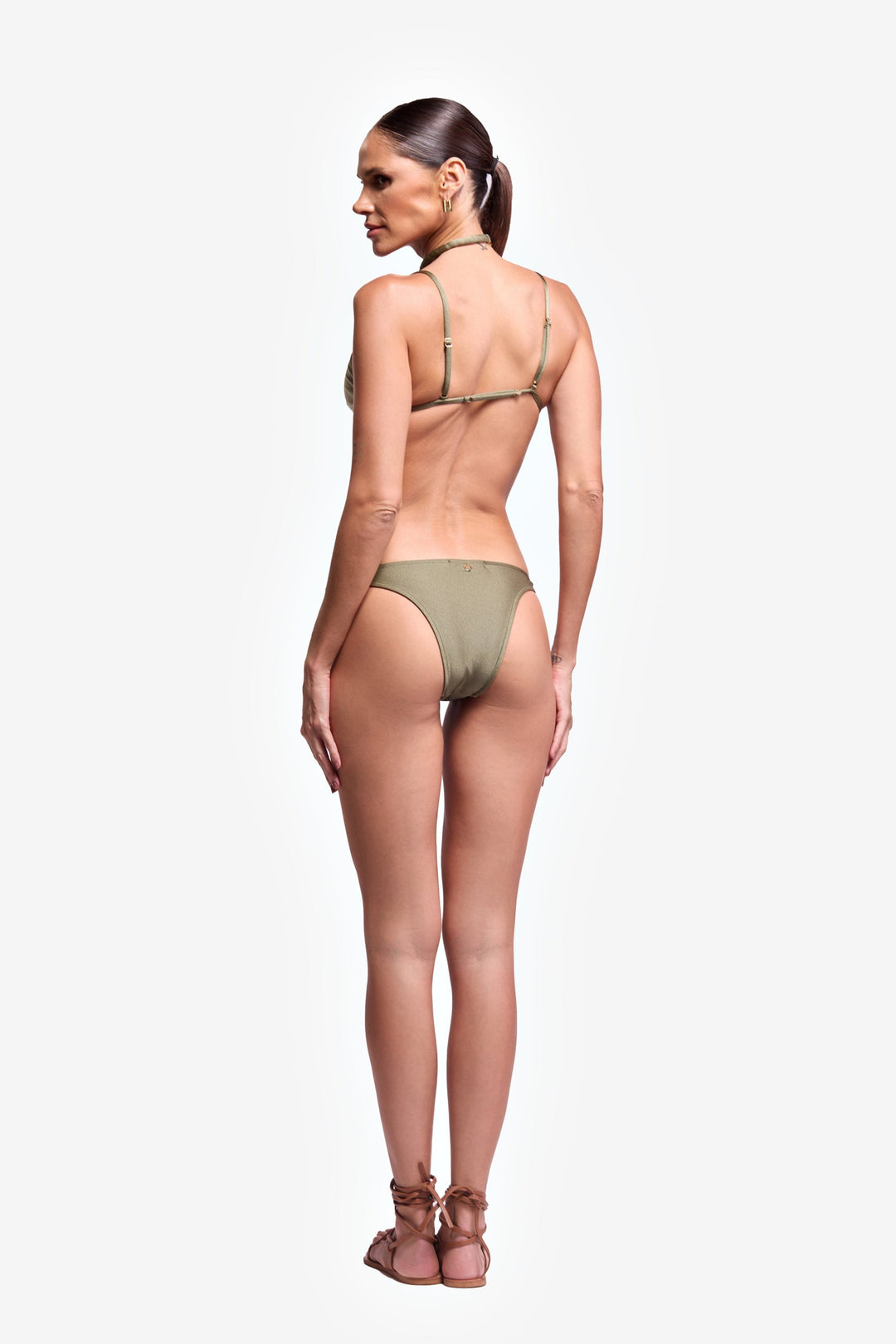 Costa Esmeralda Bikini in Citrine with Choker