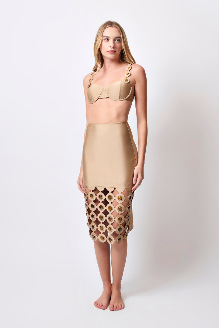 Leone Skirt Beige