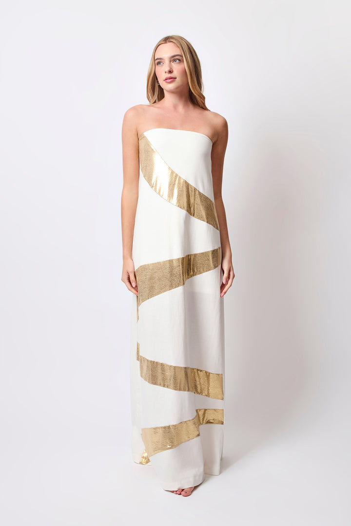 Golden Wave Dress