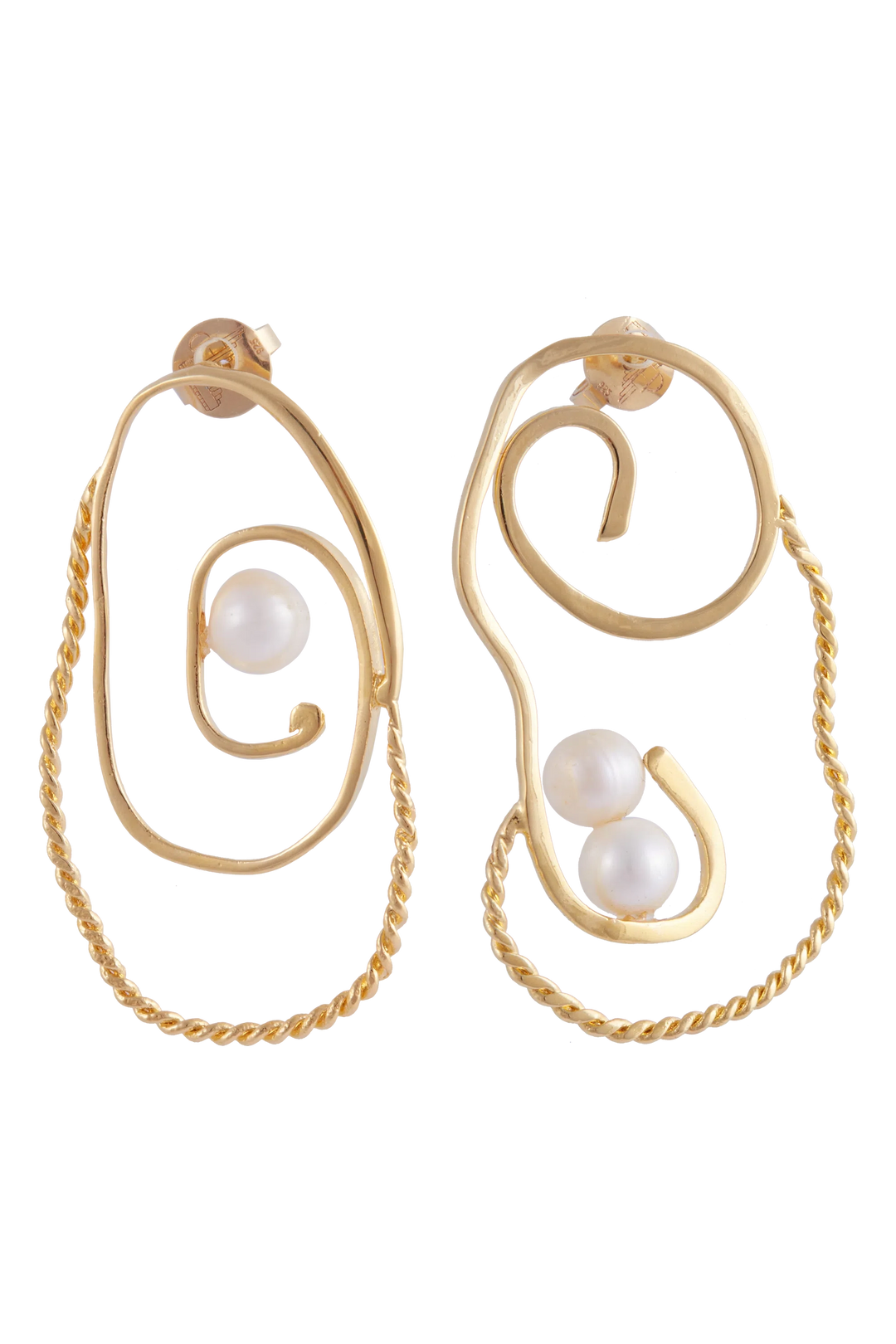 Infinity Large Earrings