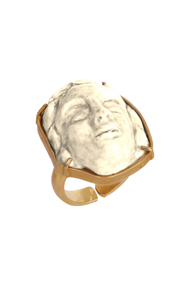 Urania Ring Large White